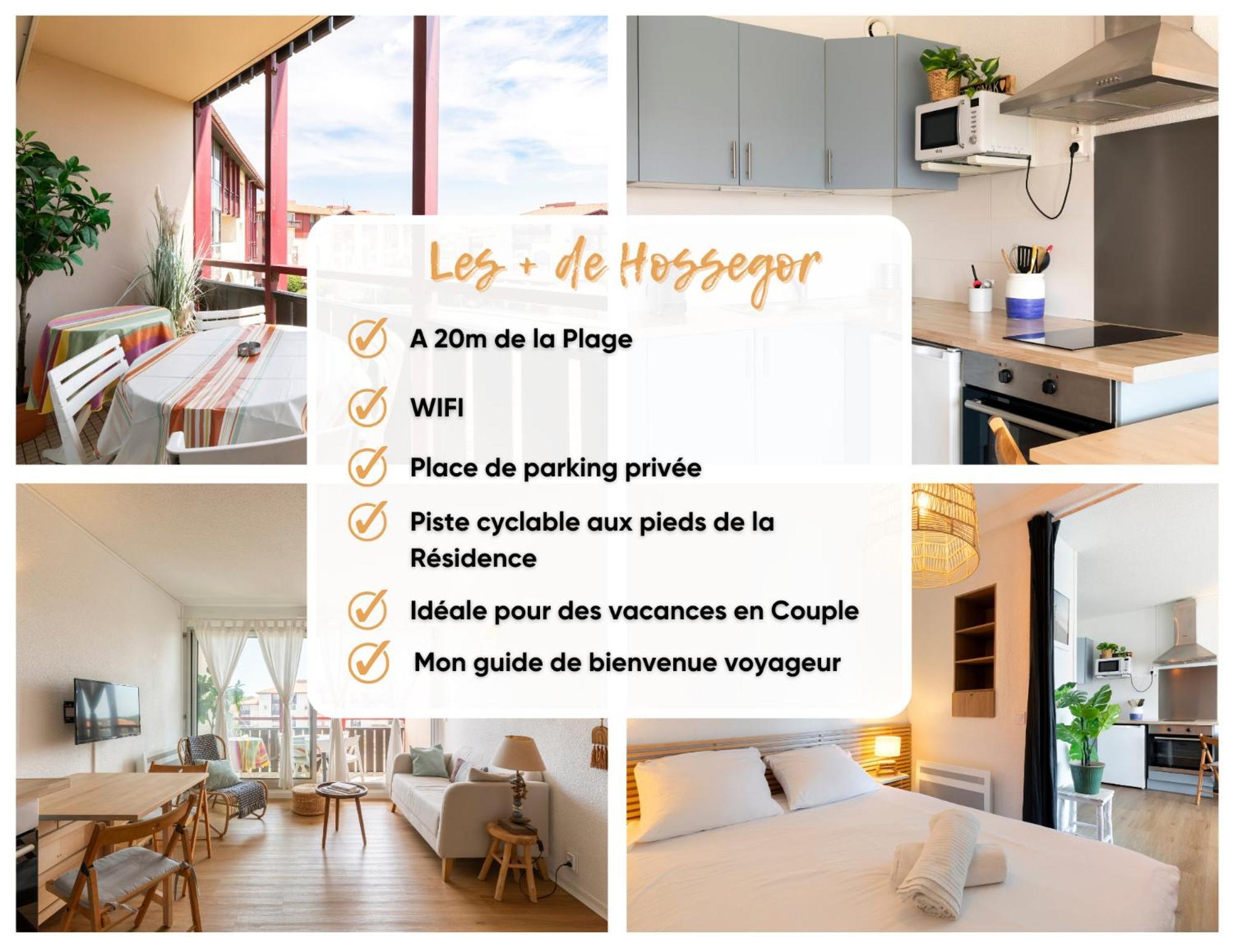 Hossegor - Piscine - Parking - Plage - Couple Soorts-Hossegor Exterior foto